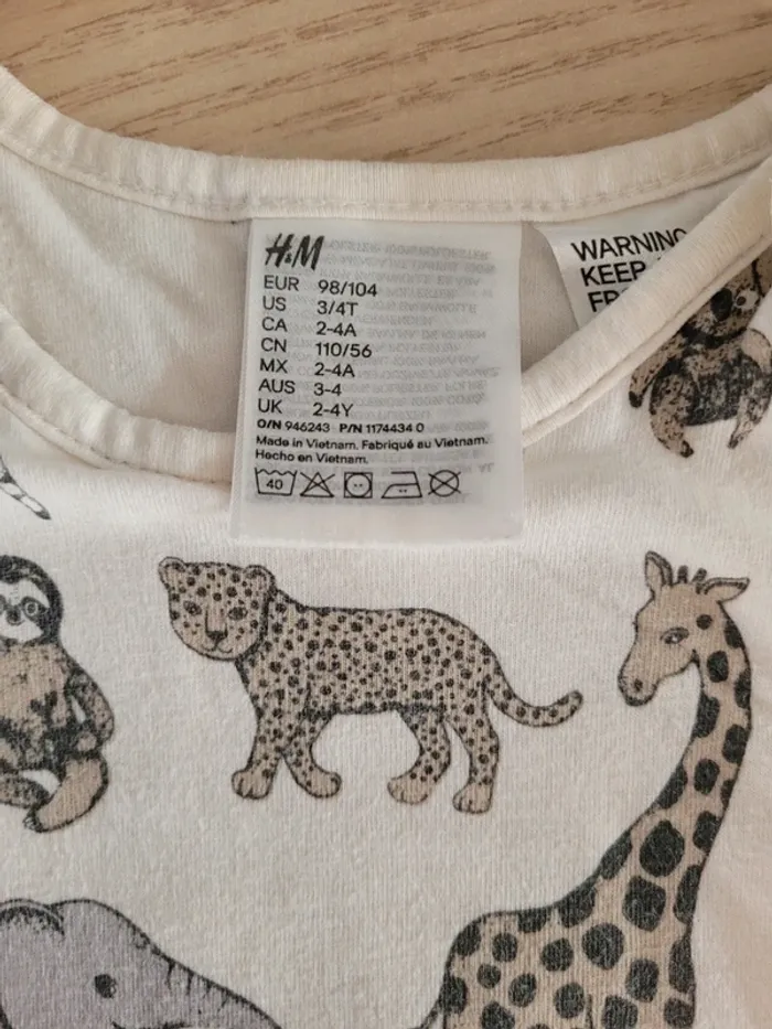Gigoteuse animaux H&M - photo numéro 4