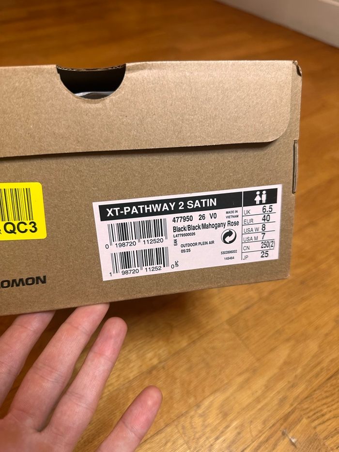 Salomon XT Pathway 2 Satin rose et noir - photo numéro 6