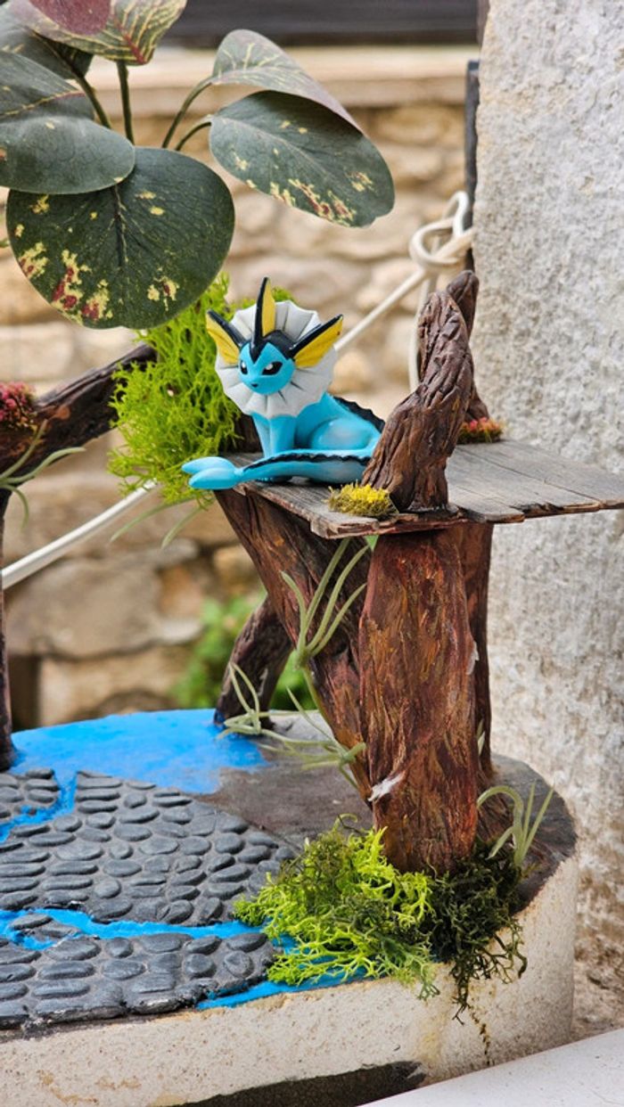 Super figurine Pokemon Nintendo tomy C.G.T.S.J Aquali - photo numéro 2