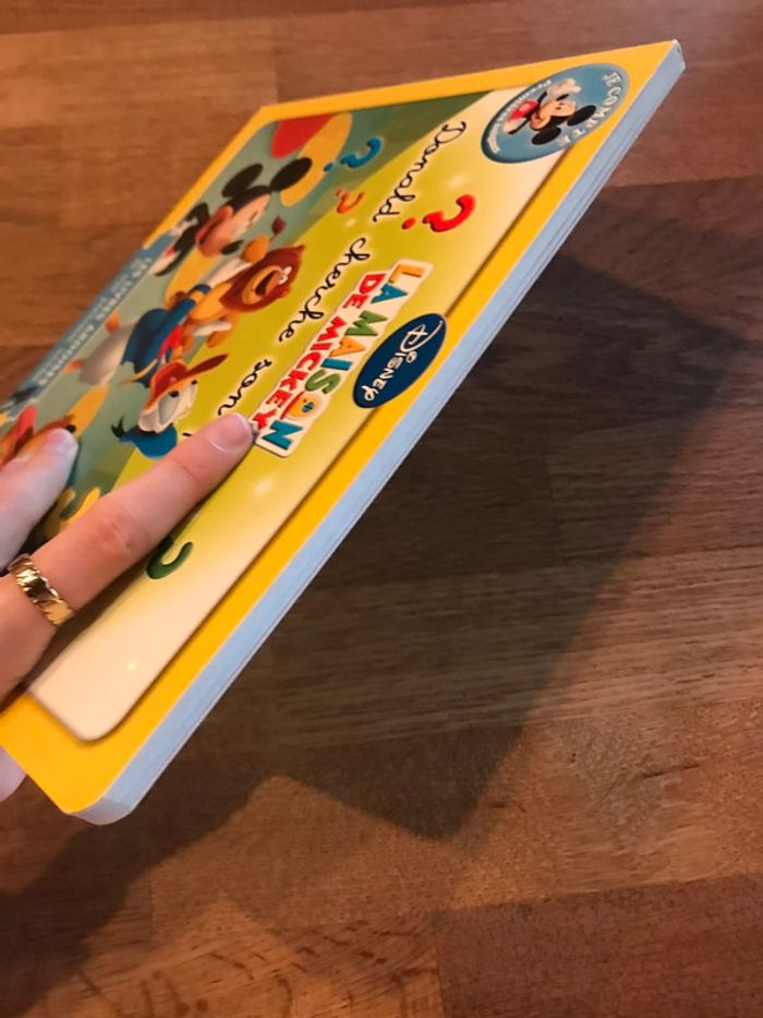 Livre Les livres ardoises de mes premières années La maison de Mickey Donald cherche son petit - photo numéro 5