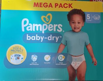 Couches pampers taille 5