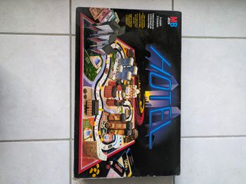 Jeu de société ancien vintage MB hôtel 1986 pour pièces
