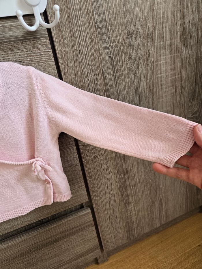 Vêtement Bébé Fille - Gilet - Grain de blé - 6 mois - photo numéro 3