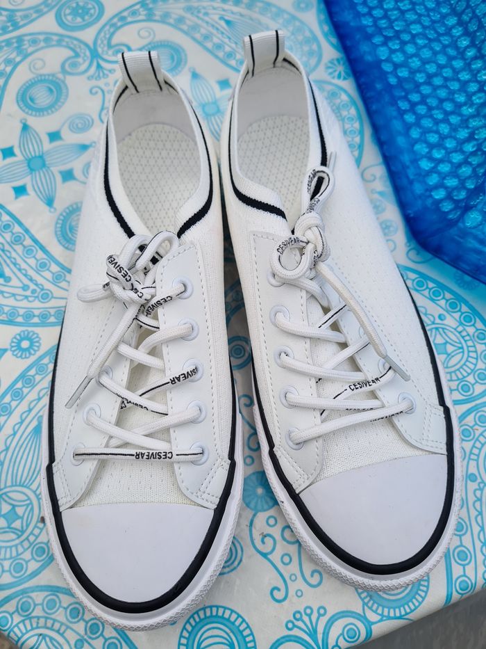 Basket en toile taille 41 - photo numéro 9