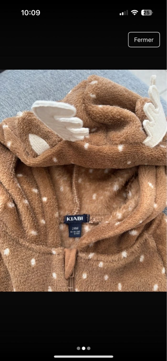 Sur pyjama pyjama polaire - photo numéro 2