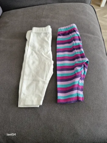Lot de 2 leggings