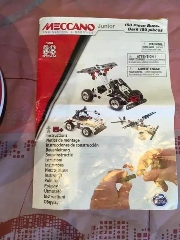 🔧 Meccano Junior 15104 – Baril complet - photo numéro 3