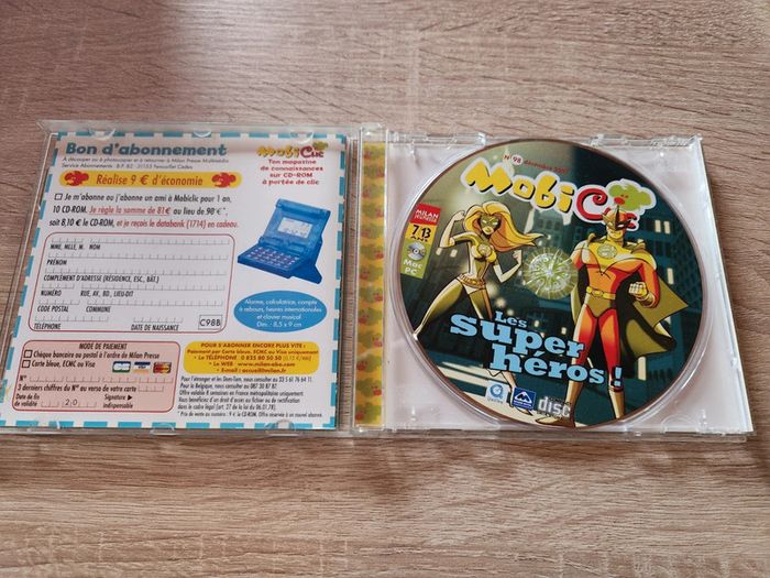 Jeu dvd MobiClic n 98 Les supers heros - photo numéro 3