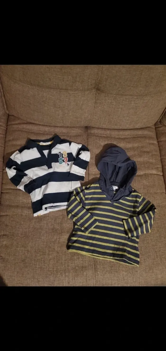 Lot de 4 polos manches longues - photo numéro 2