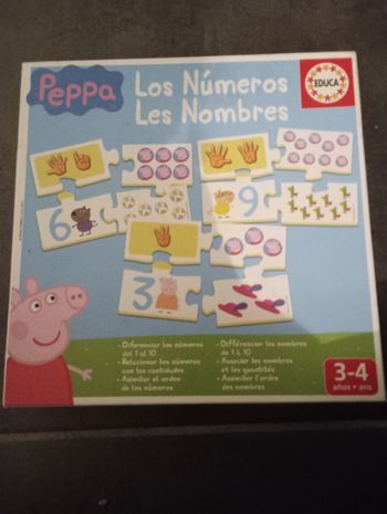 Jeux éducatifs les nombres Peppa pig