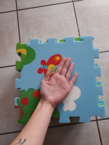 18 dalles tapis Chicco