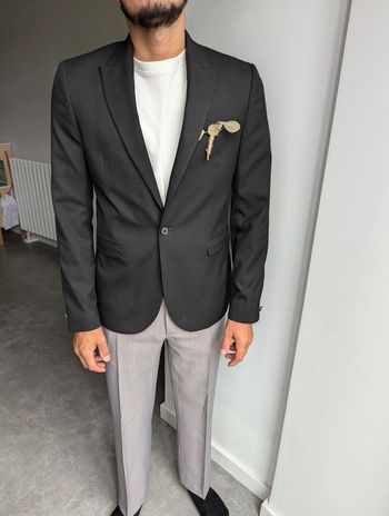 Magnifique veste de costume noire