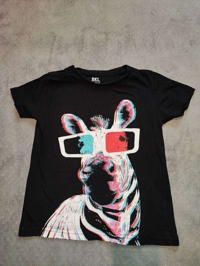 Tee-shirt zèbre 6 ans
