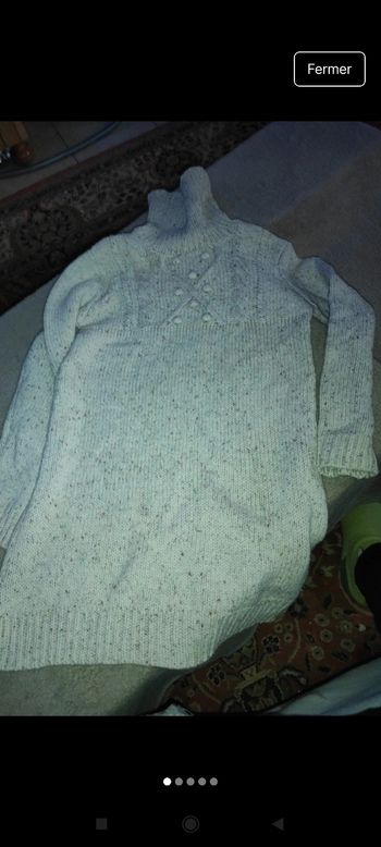 Très belle robe pull e20