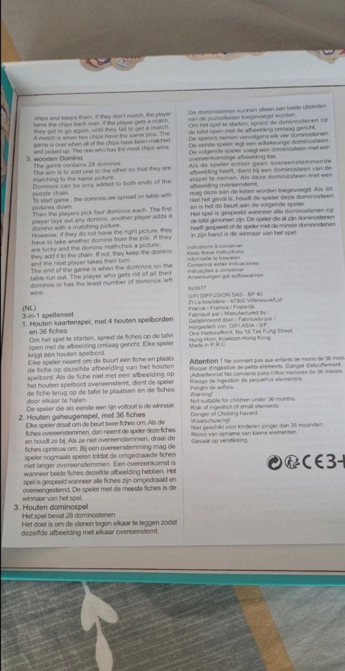 Jeu éducatif en bois  Neuf - photo numéro 5