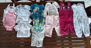 Lot vêtements bébé fille 6 mois