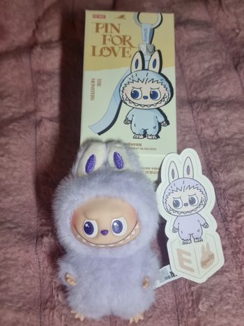 Popmart Labubu Pin For Love Letter E