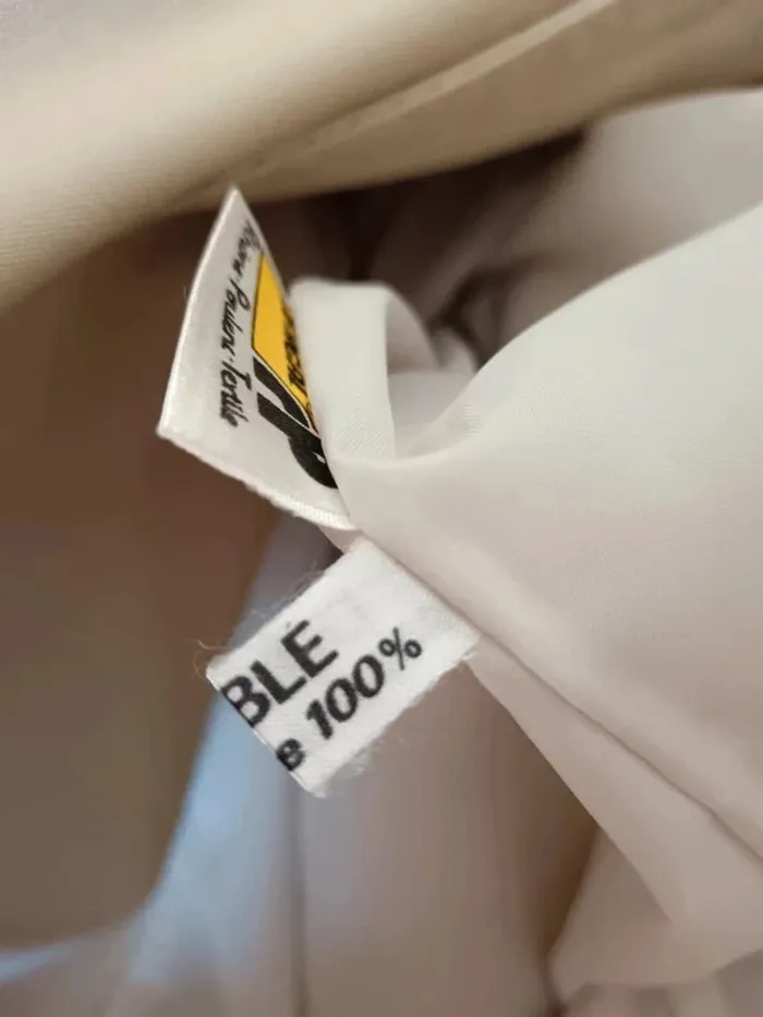 Trench mi-long crème Blizzand années 70 - photo numéro 14