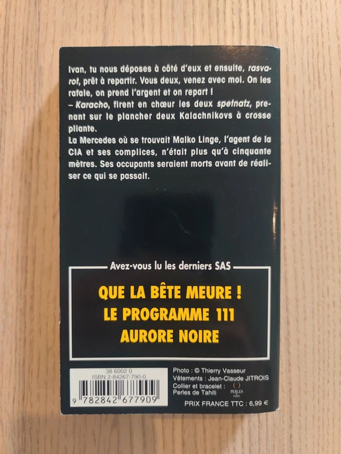 SAS le trésor de Saddam 1 Gérard de Villiers 9782842677909 - photo numéro 2