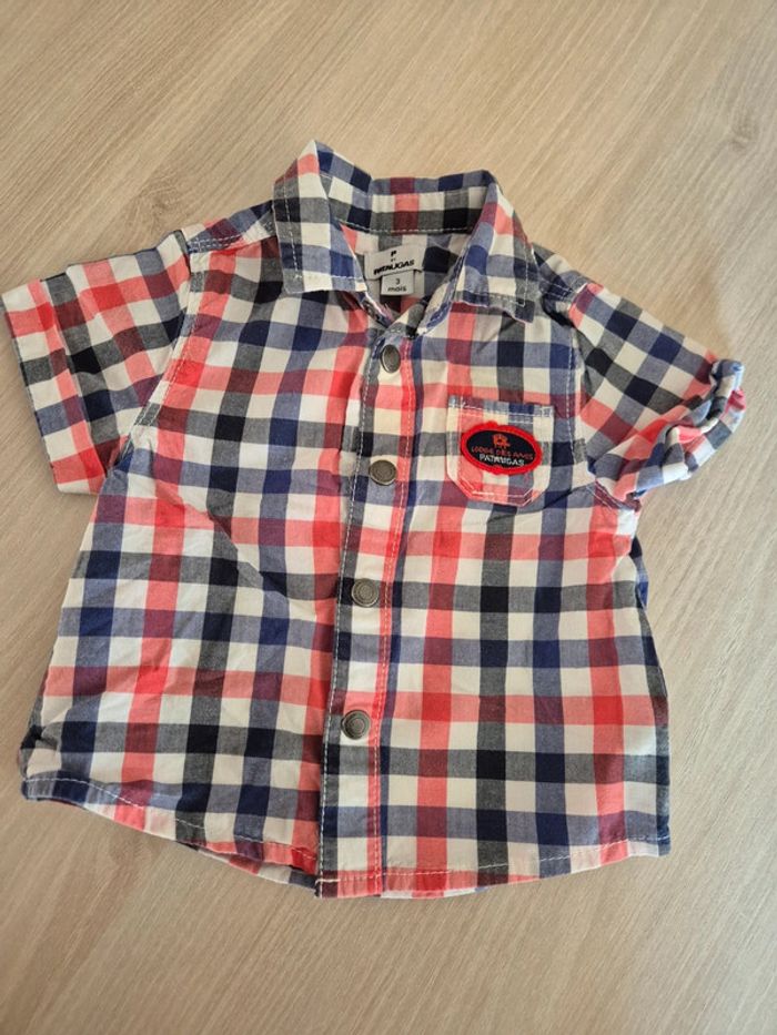 Chemise manches courtes