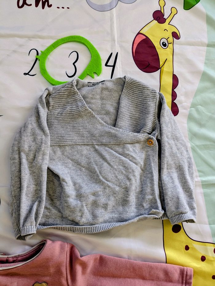 Lot hauts bébé fille 6 mois - photo numéro 4