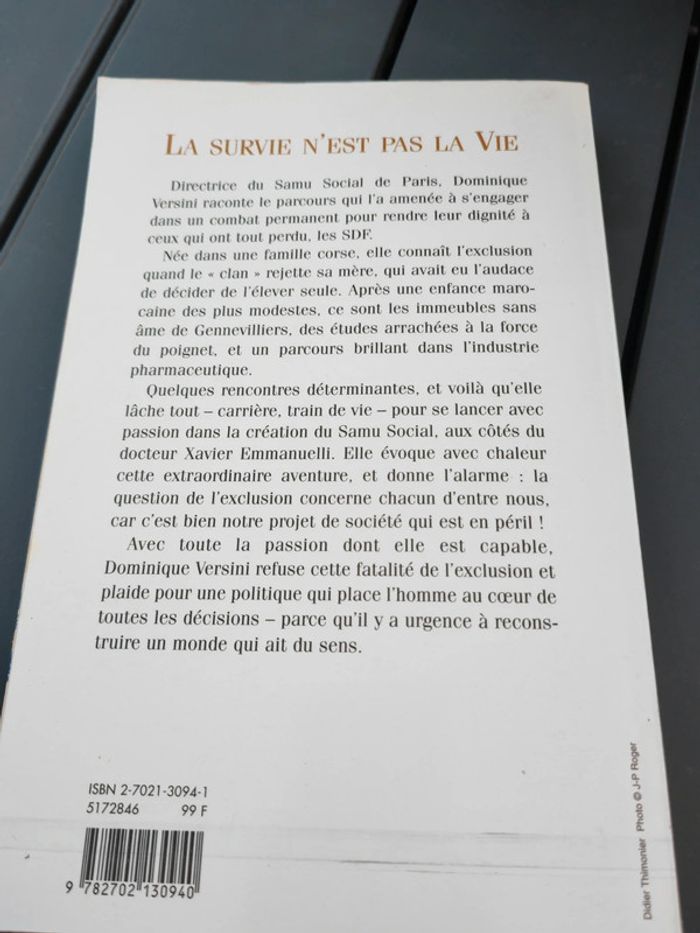 La survie n'est pas la vie - photo numéro 2