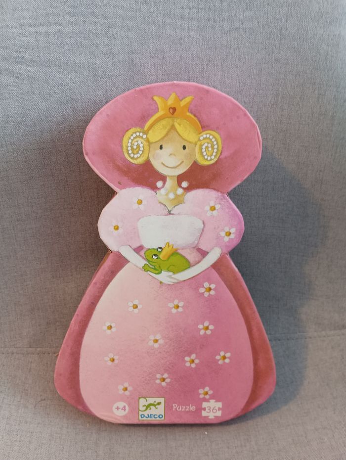 Puzzle 36 pièces djeco la princesse et la grenouille
