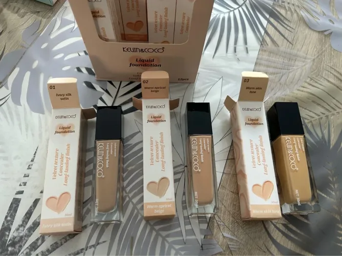 Fond de teint effet velours