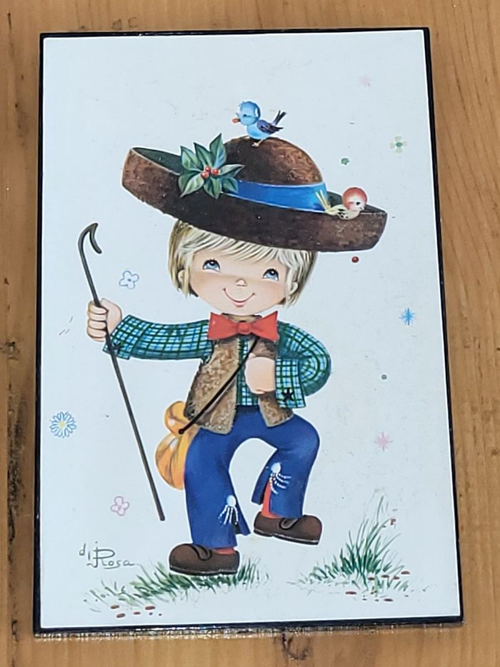 Cadre garçon berger - vintage - photo numéro 4