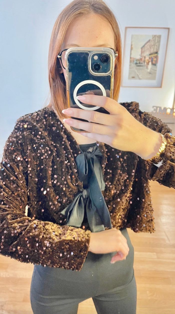 Top à Noeuds en Sequins - photo numéro 2