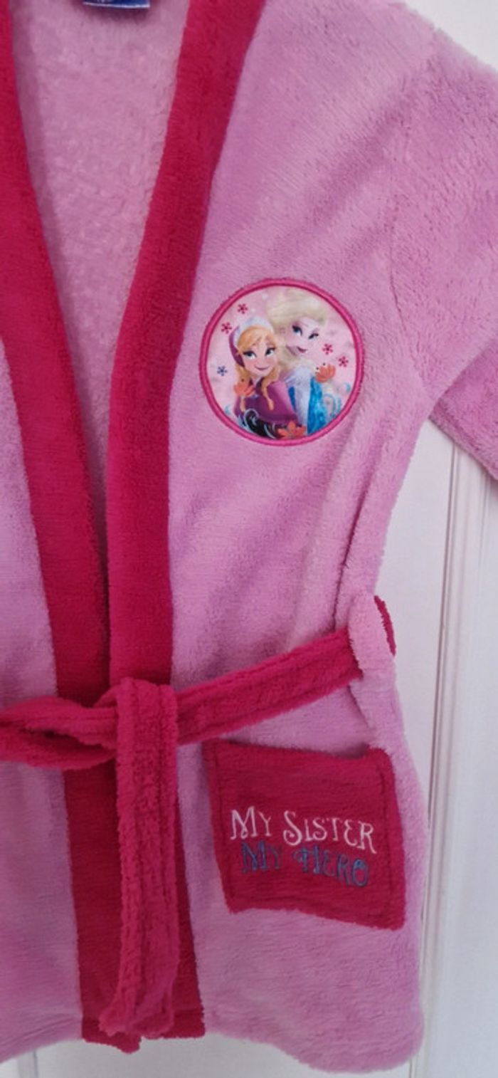 Robe de chambre Reine des neiges 2 ans - photo numéro 2