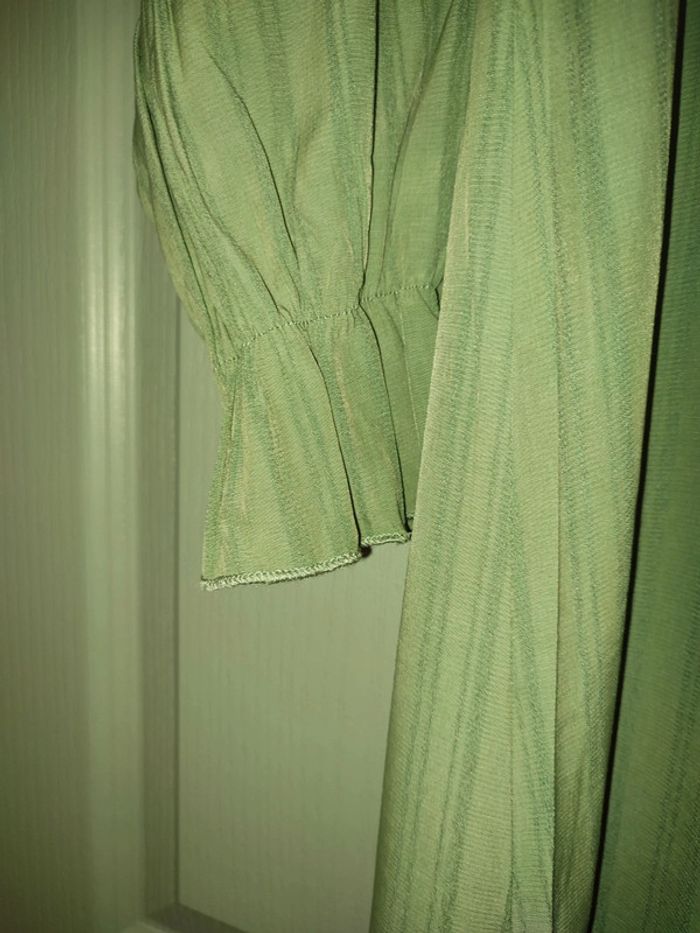 Abaya taille S, détails manches poignet chouchou - photo numéro 3
