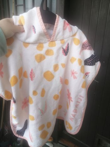 Poncho de bain fille taille 1-3ans