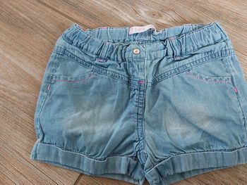 Short fille 3 ans gémo jeans bleu clair