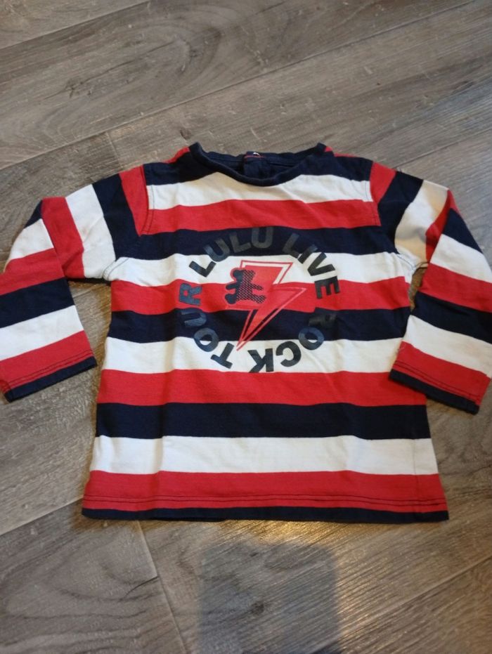 T shirt manches longues très bon état - photo numéro 2
