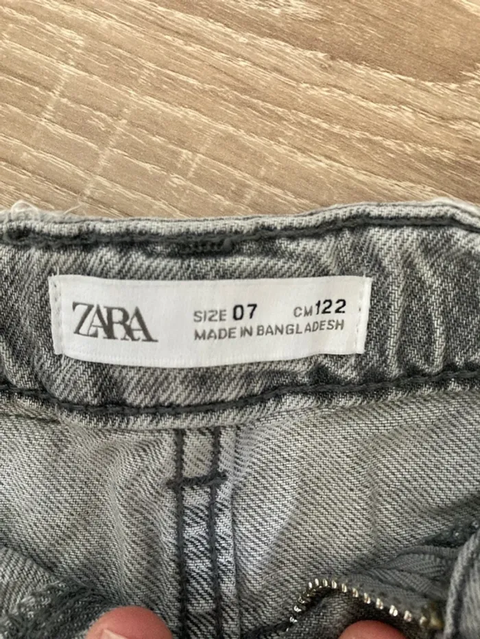 Jean Zara noir used fille 7 ans - photo numéro 4