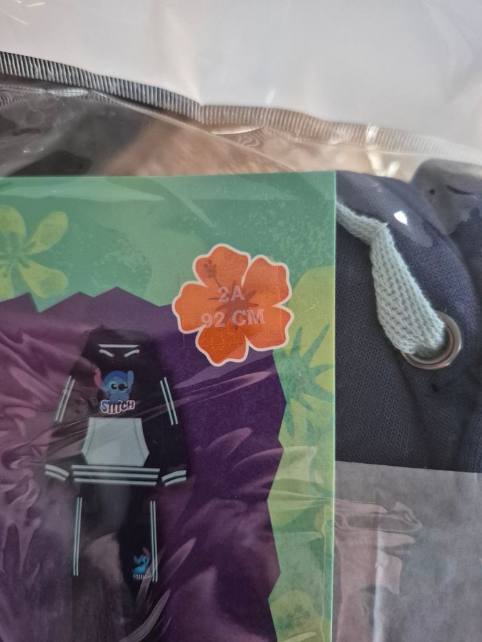 Survêtement Garçon Stitch Bleu 2 ans - photo numéro 2