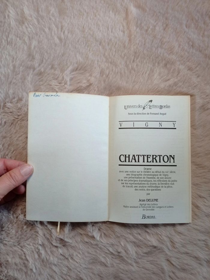 Chatterton - A. de Vigny - photo numéro 8