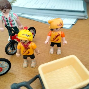 Balade a vélo playmobil(296)