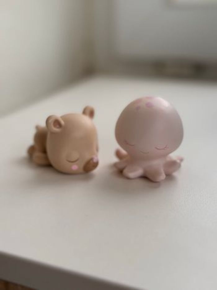 Lot de 2 tonies -  les copains du dodo - doudou nounours et doudou poulpe - photo numéro 3