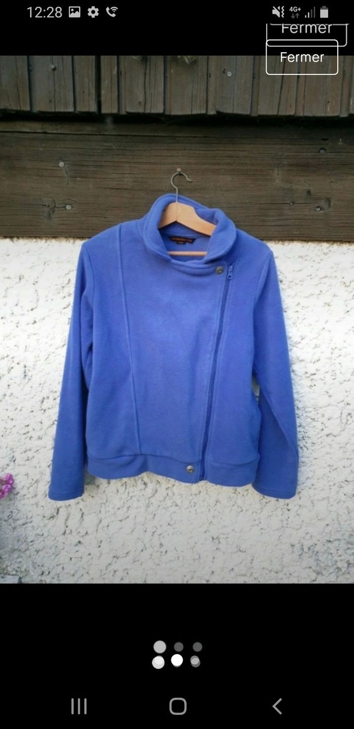 Magnifique polaire neuve vintage lumineuse