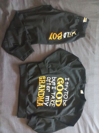 Ensemble jogging  garçon 5 ans