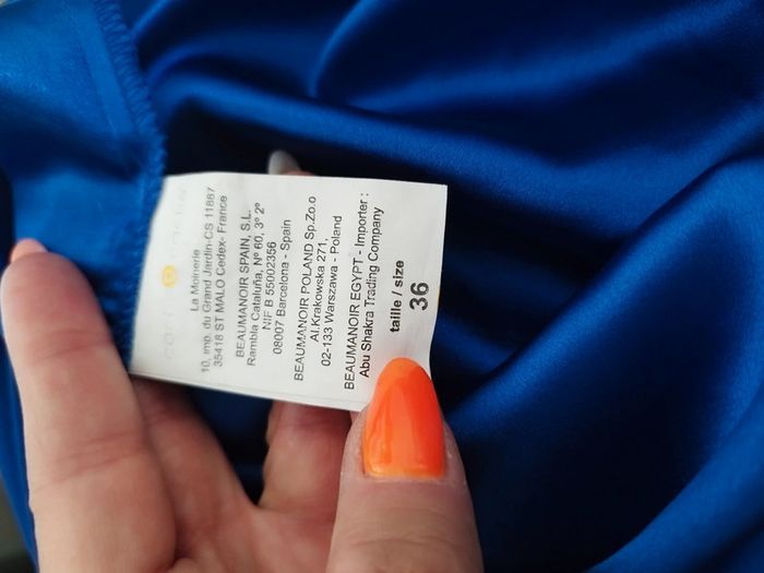 Robe courte satinée femme - photo numéro 7