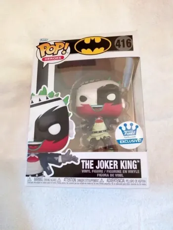 Funko Pop! The Joker King – Batman – N°416 – Exclusivité Funko – Neuf