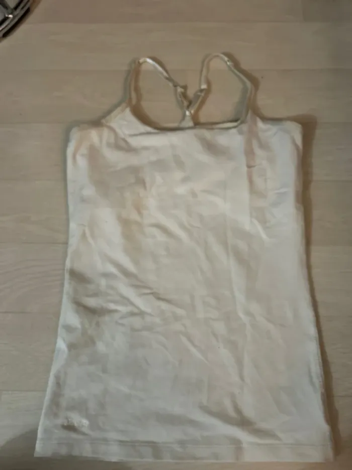 Débardeur de sport blanc Nike