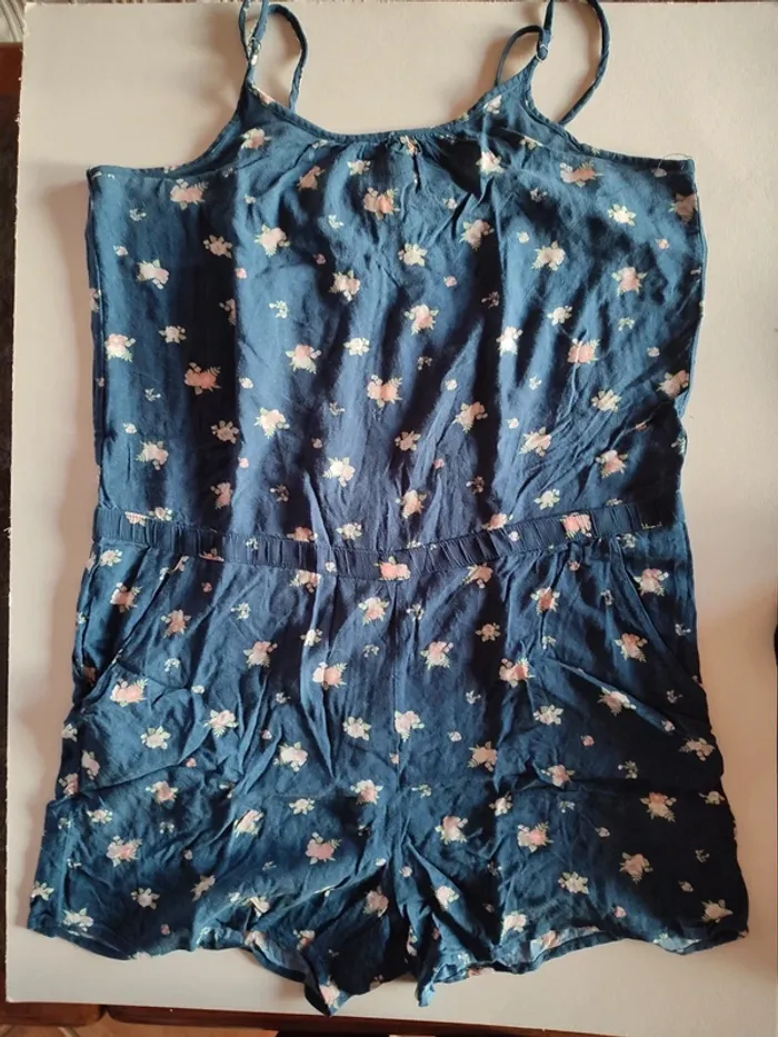 Combi short fleurie - photo numéro 3
