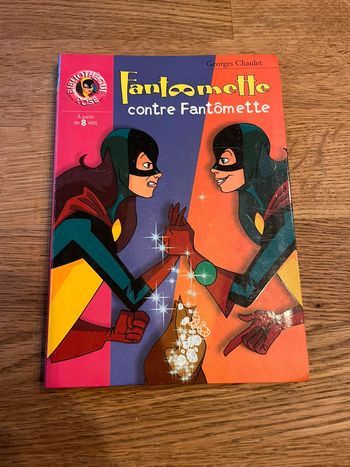Livre La bibliothèque Rose Fantomette contre fantômette