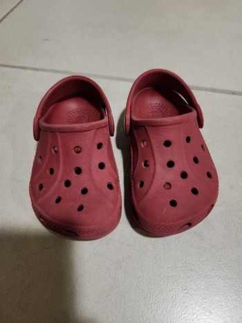 Crocs rouge unisexe