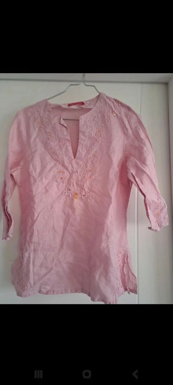 Tunique brodée Chic et Jeune 38