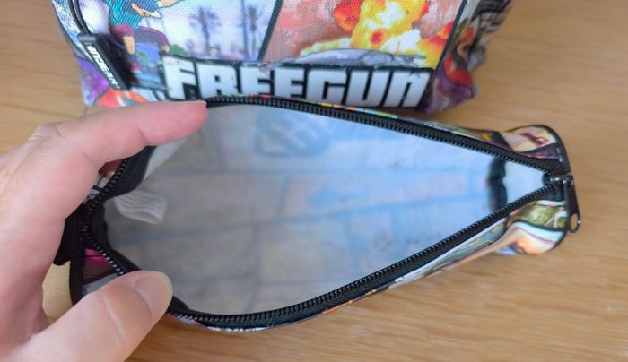 🌿 Sac à dos + trousse scolaire - 1 compartiment - Freegun 🌿 - photo numéro 9